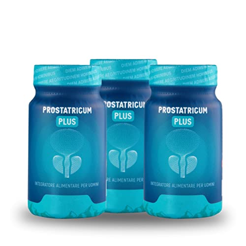 PROSTATICUM PLUS - Juego de 3 botellas para la funcionalidad de la próstata y el tracto urinario....