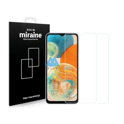 �݂炢�� �y2���zGalaxy A23 �Ή� �K���X�t�B���� A23 SC-56C SCG18 �ی�V�[�g ���� �t���ی� ���Ɏq�� ��U�h�~ �d�x9H ���E���h�G�b�W 0.3mm