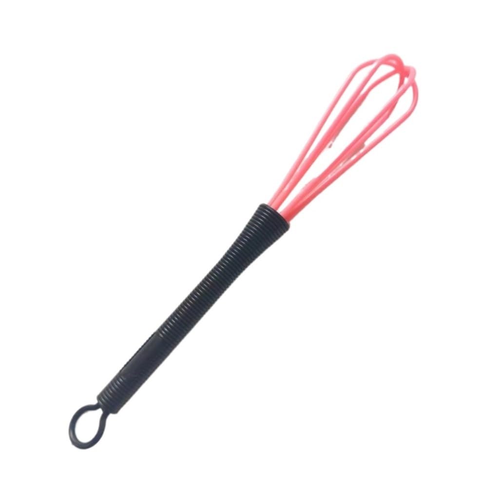 Varillas de Batir para Cocinar Mezclador Manual De Tinte For El Cabello, Mezclador De Crema, Mezclador De Tinte For El Cabello De Plástico, Mezcla, Agitación, Batidor Huevos, Espumar, Batir(Pink)