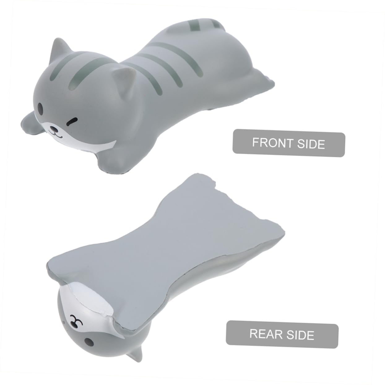 DOITOOL 4 Sätze Computer Handgelenkstütze Niedliches Katzen Design Rutschfester Pu Handballenauflage Für Büro Und Ergonomisches Mauspad Für Maximalen Komfort Und Unterstützung 2 Stücke * 4