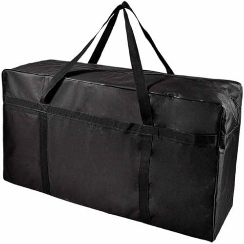 Bolsa Sacolão Grande Viagem Roupas Mochila Mala Gigante Alça de Ombro Reforçada Feira da Madrugada Brás com 137L Nylon e Zíper Grosso Nü Bag