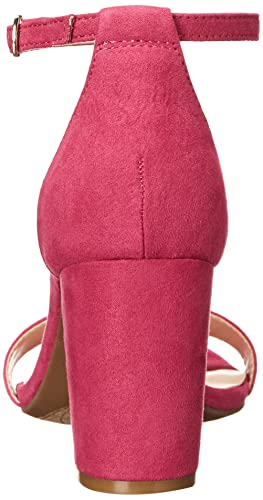 Bandolino Women's Armory Heeled Sandal, Magenta Suede, 8.5 #TOP2