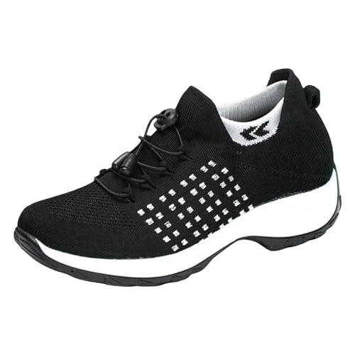 Zapatillas Ortopédicas para Mujer Zapatos sin Cordones Caminar Transpirables Ligeras Sneakers Cojín Aire Ligero Correr Fitness Flexibles Elegantes Ideales el Dia
