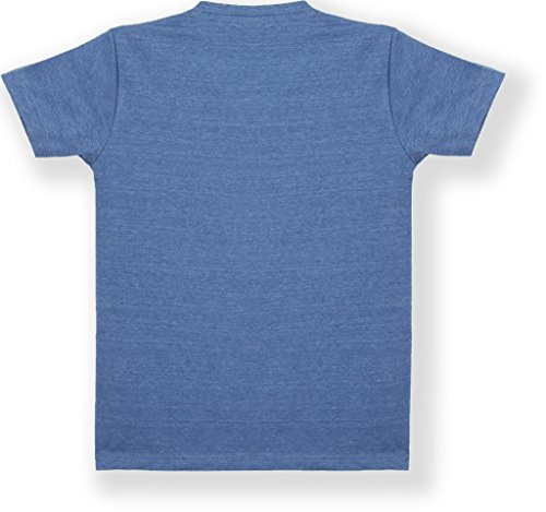 Image of TONYBOY Boy's Tribal Regular fit T-Shirt (2158 Blue 11-12 Years)