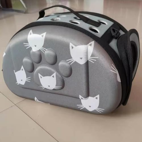 Katzentransportbox und aus Eva mit Verstellbarem Schultergurt Verschleißfester Haustier Tragetasche für Bequemes Katzen Transportieren Outdoor Einsatz – Bild 6
