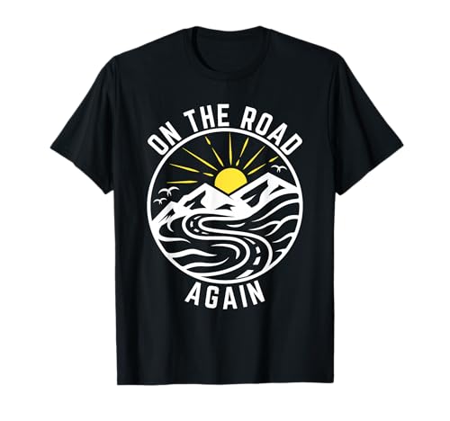On The Road Again Family Road Trip T-Shirt