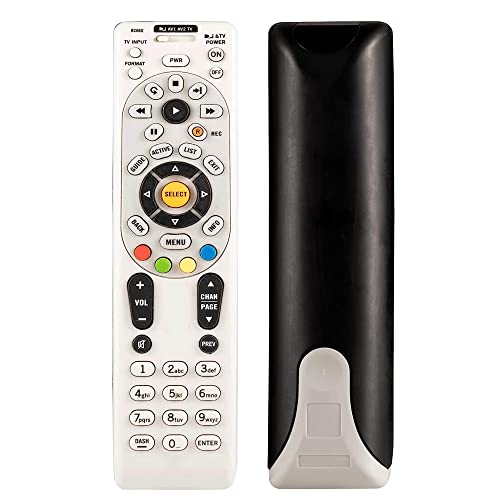 Rc66Rx Ir/Rf Programmable Universal Remote Control Replacement Compatible With Directv R16, R22, H21, H22, H23, H24, Hr21, Hr22, Hr23, Hr24, Hr34, And C31 Receiver #TOP4