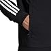 adidas Essentials Men's 3-Stripes Track Jacket, Black/White, X-Large