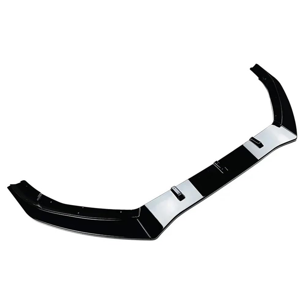 Kompatybilny z Ford Focus RS MK3 2015-2018 przedni zderzak samochodowy Splitter Spoiler dyfuzor straż Body Kit pokrywa Tuning modyfikacja na zewnątrz(Gloss Black)