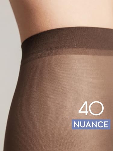 Image of Conte Tights Control Top Semi Opaque Pantyhose Silky Matte Effect Nuance 40 Den