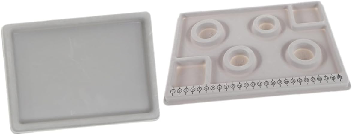 2pcs Jewelry Beads Display Bracelet Making Kit Bead Mat Design Boards Trays