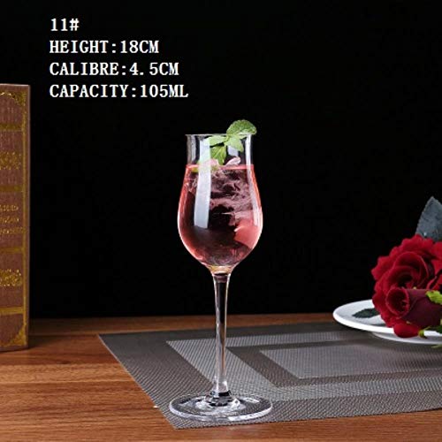 Flautas de champán cristal CXK 012 copas vino tinto cóctel 6