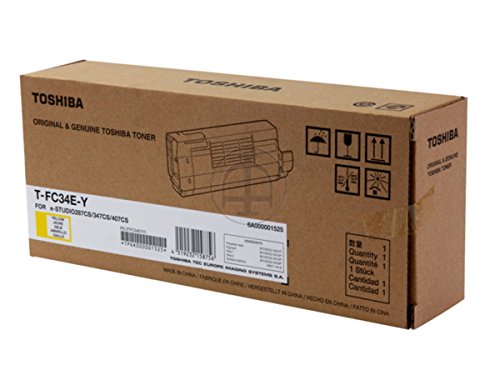 Toner original Toshiba E-Studio 347 CS jaune T-FC 34 EY premium