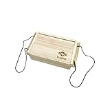 活き餌が長持ちする木製エサ箱 Ｍ