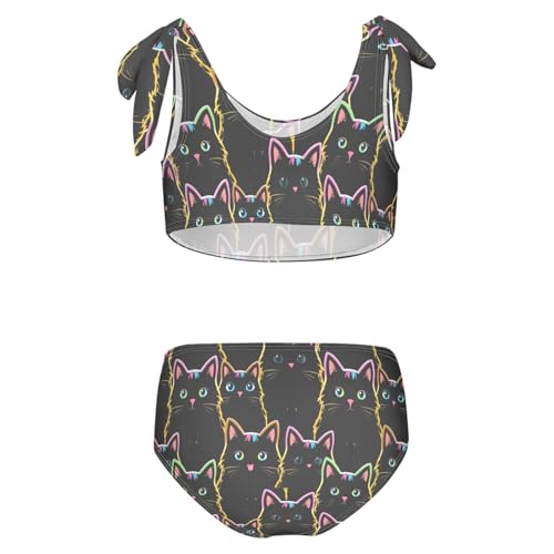 Image of Boccsty Summer Girls Swimsuits Kids Bikini Sets 2 Pcs Bathing Suit for 3T-12T
