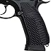 Guuun G10 Grips for CZ 75 Full Size SP-01 Shadow Custom Handgun Grips Eagle Wing Texture - Black