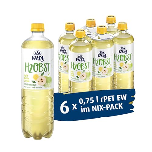 VILSA H2Obst Apfel-Quitte-Zitrone, 6 x 0,75 l PET