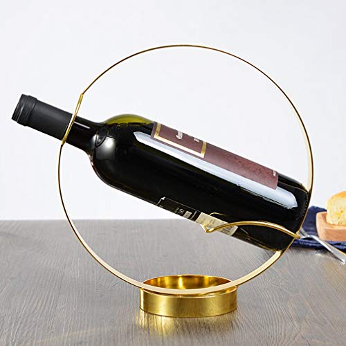 Soporte de botella de vino de hierro 25x10x26.5 cm miniatura 7