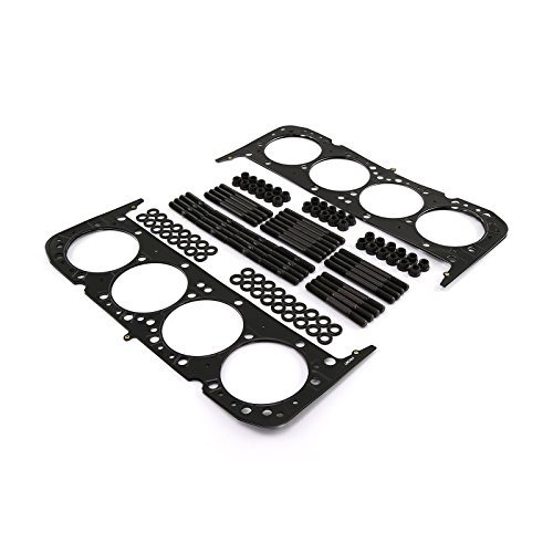 Speedmaster PCE100.1004 Compatible with Chevy SBC 400 Multi Layer Steel Head Gasket and 12pt. Stud Kit 4.100 Bore