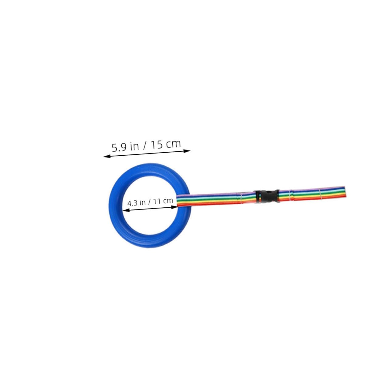 KOCKSHION 6Pcs Safety Walking Rope Ring Durable Preschool Leash for Group Outings Handles for Outdoor Activities for Nurseries and Daycare