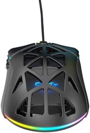 Claw's Nexus X1 12800 Dpi Makro Yazılımlı & Değiştirilebilir Kapaklı RGB Gaming Mouse - Siyah - Görsel 5