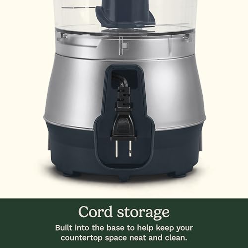 Cuisinart Food Processor, 5-Cup Capacity, Chop and Shred with Reversible Disc, Universal Chopping Blade, Compact Base, High-Performance Motor, Cord Storage, Silver (FP-5C) by Cuisinart - Image 6