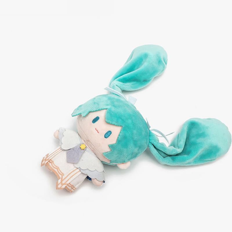 Amazon.co.jp: 初音 ぬいぐるみ ミク 人形 15cm ドール 葱 星 ミク