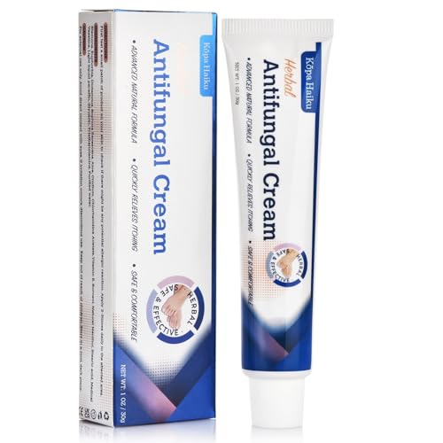 Herbal Treatment Cream for Scalp & Body: Suitable for Athletes Foot Ringworm-Related Environments Jock Itch Zones Tinea Versicolor & Seborrheic Dermatitis-Prone Skin Gentle Plant-Based Formula
