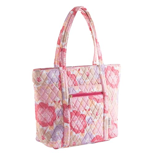 Image of Tamra Large Tote Bag for Women | Ultra Lightweight & Stylish Handbag for Travel, Work, College | Spacious Shoulder Bag