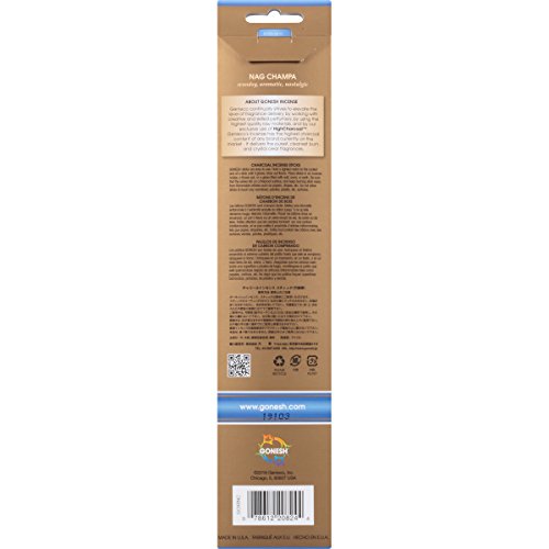 Gonesh Collection Nag Champa-Extra Rich Incense #TOP1