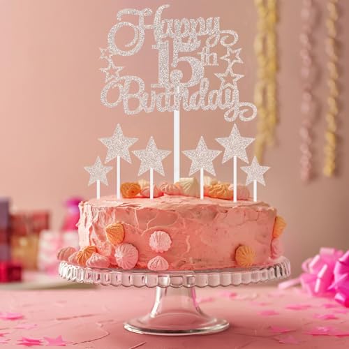 mciskin Rose Gold 60th Birthday Decorations for Women,Personalised Happy 60th Birthday Cupcake Toppers for Cake,Glitter Rose Gold Cake Toppers for Girls Boys Women Men Party Favor Supplies Decorations - Image 4