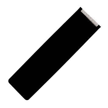 Robson Peluquero Professional Balayage Board With Teeth | Black Color Board for Balayage, Foils & Bleaching | Precision Support for Salon | Anti-Slip, Durable Tool Foil Board, Highlightning Tools