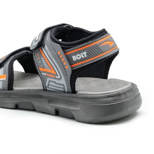 Image of ASIAN Mens VIRAT-01 Casual Sandals with adjustable velcro closure for easy wear with flexible fitting and trendy and stylish looks ideal for everyday use for mens as well as boys