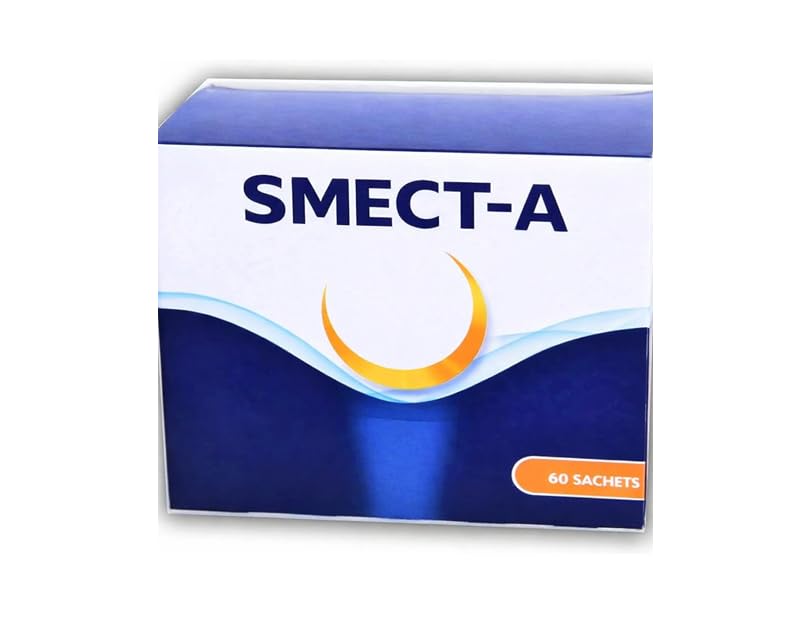 SMECT-A Acute & Chronic Diarrhoea Adult & Children 60 sachets - Natural Medication Instant Relief