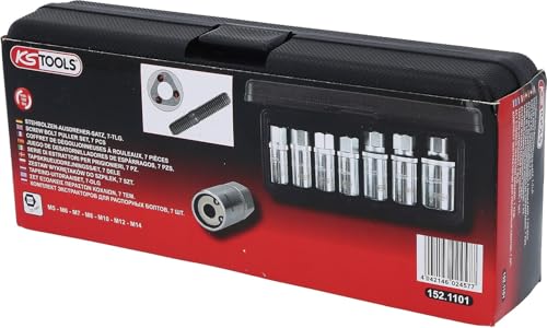 Jeu de dégoujonneuse à rouleaux KS TOOLS 152.1101 de 7 pièces - 6