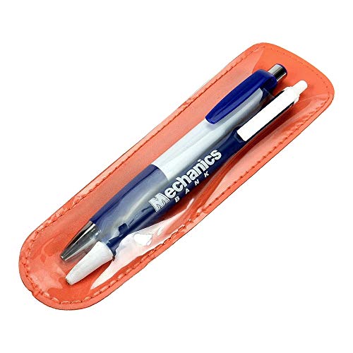 Lot Of 3-2-Pen Pocket Protector And Pencil Holder - Convenient Pouch For Carrying Ink Pens In Shirt Or Pants Pocket - Orange #TOP1
