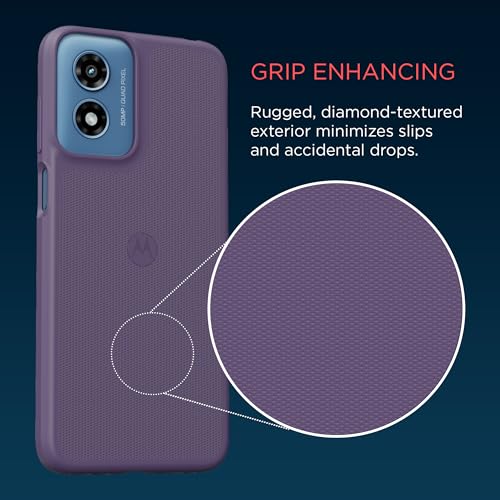 Image of Motorola Moto G Play (2024) Textured Protective Case- Daybreak | Precision fit Shock Absorbing Cases for Enhanced Phone Grip, Style, Drop Protection