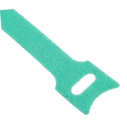 Veemoon 100 piezas Cintas Reutilizables de Cable con Gancho y Bucle para Gestión de Cables Verde miniatura 3