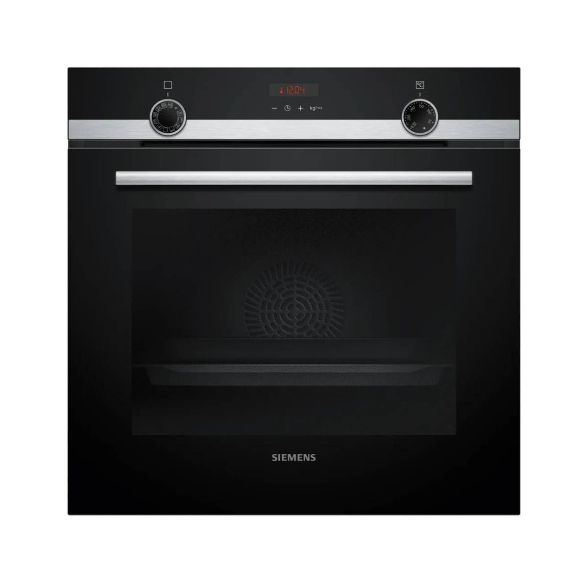 Siemens - Horno iQ300, 60 x 60 cm, Limpieza pirolítica, humidClean, cookControl, Acero Inoxidable, HB574AER3