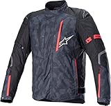 Alpinestars RX-5 Drystar Chaqueta textil para motocicleta (negro/camuflaje, M)