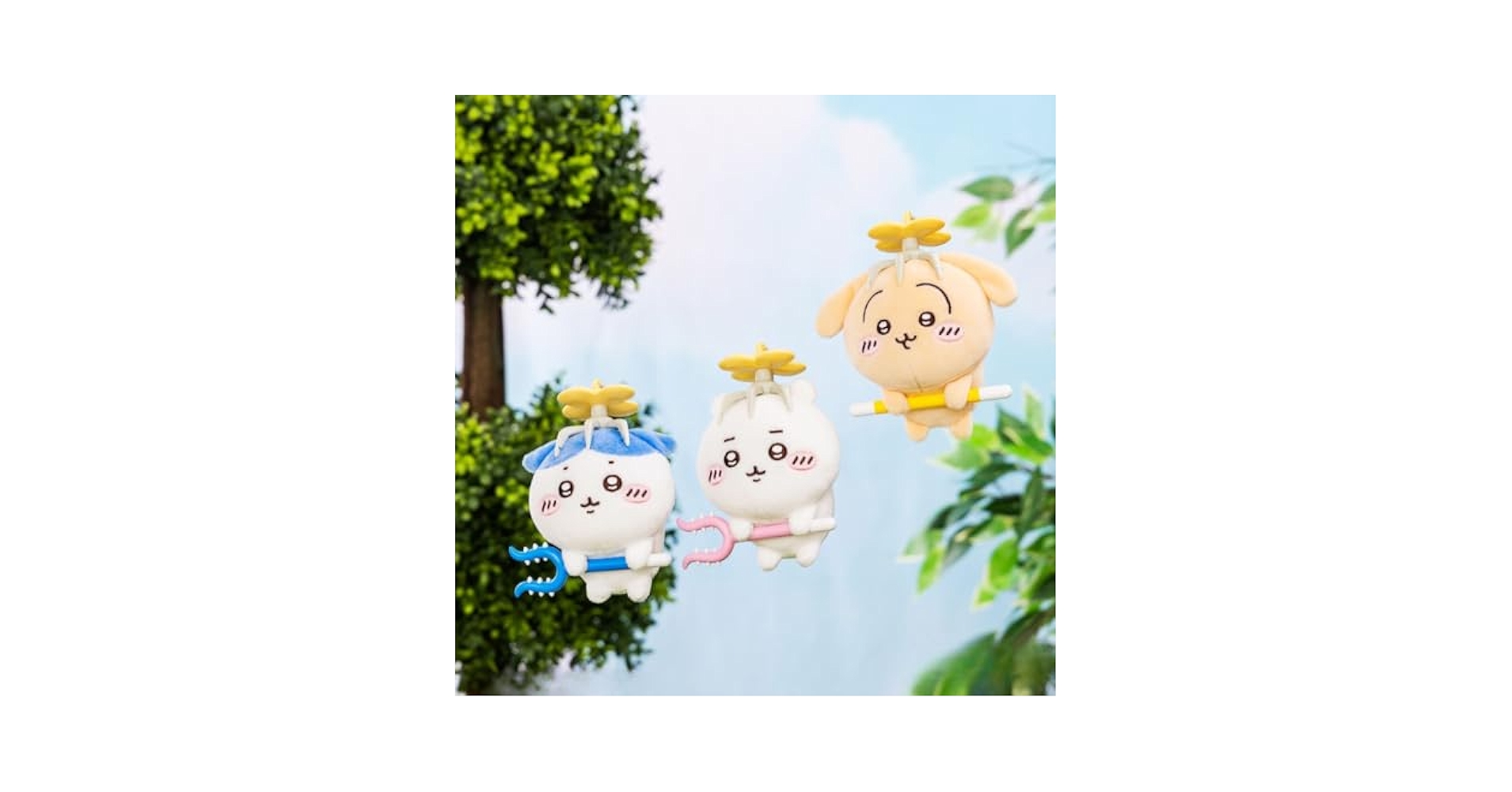 ちいかわ討伐マスコット　ちいかわ　ハチワレ　うさぎ全3種コンプリート まとめ売り ちいかわ 討伐マスコット ちいかわ ハチワレ うさぎ 全3種