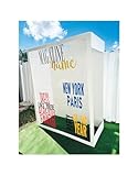 6.3ft by 5.4ft Magazine Photo Booth, Magazine Life Size, Custom Magazine, Newspaper Photo Box, Vogue Inspiration.