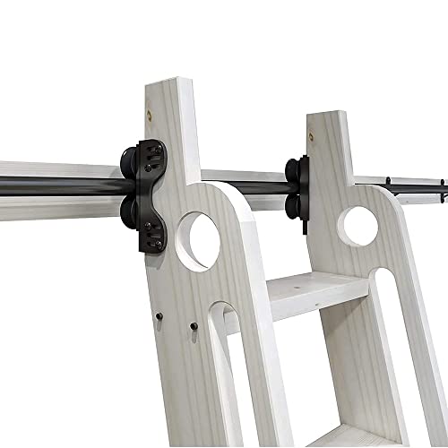 Kit quincaillerie pour échelle rétractable et bibliothèque gain de place 100 cm - 3