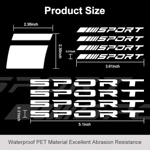 Image of 14 PCS Wheel Rim Decal Stripe Car Decal Reflective Car Decal, Car Wheel Decal for 18-21 Inch Wheels,Available on Most Models,Accessory for Rims Car(White