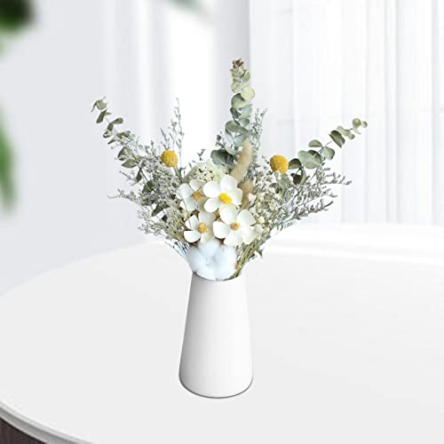 Ramo de Flores Secas con Hojas de Eucalipto y Violetas Blancas miniatura 6