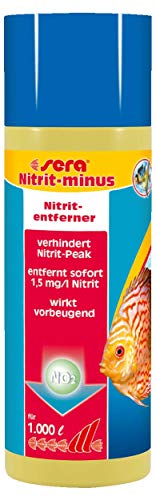 sera Nitrit-Minus 250 ml | Soforthilfe gegen Nitritpeak | entfernt bis...