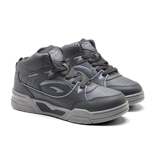 Image of ASIAN Tango-11 Men's High Top Sneakers | Stylish & Lightweight Lace-Up Shoes | Cushioned Sports Sneakers for Men | Ideal for Casual, Daily Use & Travel