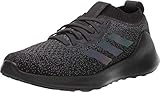 adidas Men's PureBounce+ Running Shoe, Carbon/Core Black/Core Black, 8 M US