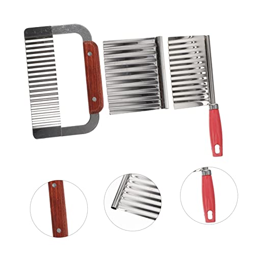 MAGICLULU 3 piezas cuchillo para papas acero inox miniatura 4