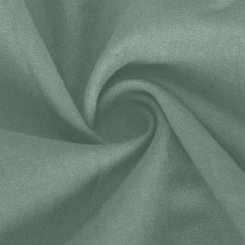 Capri Pants for Women Knee Length Cotton Linen Capris Straight Leg Pants Soft Bermuda Shorts with Pockets3